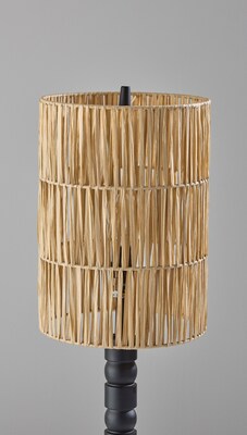 Adesso Norfolk 30"H Incandescent Table Lamp, Black (4355-01)