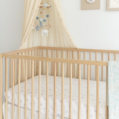 Cane Baby Cove Fitted Crib Sheet, Sea Life (BC-160CFS-1)