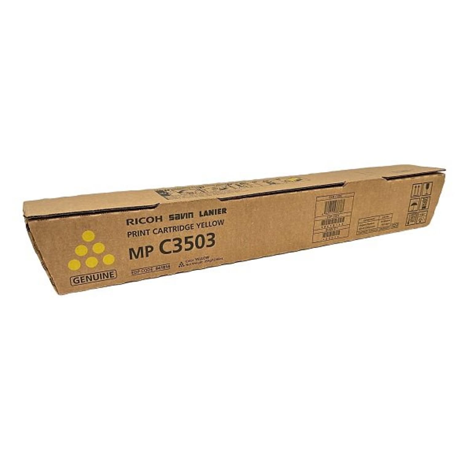 Ricoh 841814 Yellow High Yield Toner Cartridge