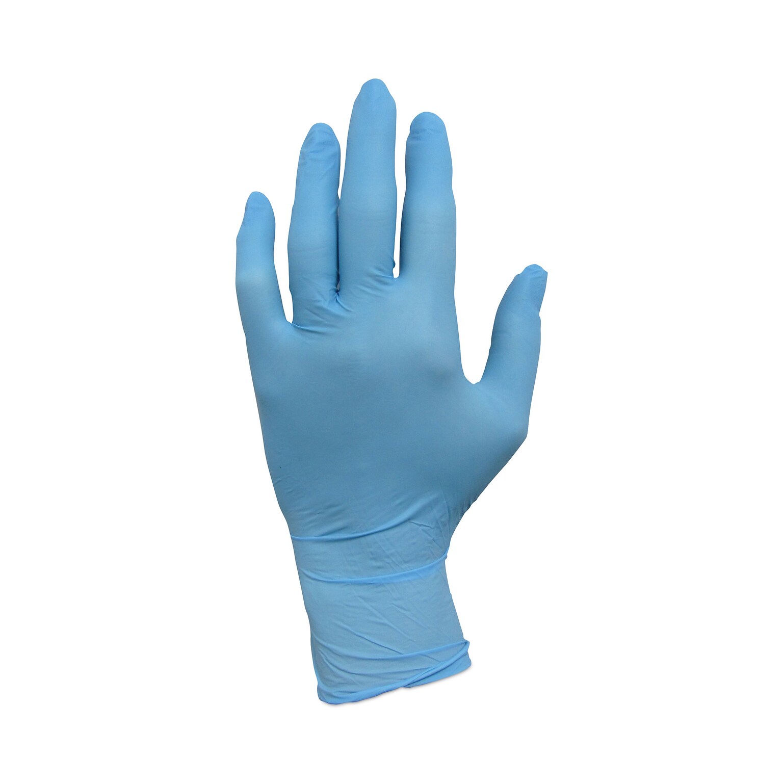ProWorks Exam Grade Disposable Nitrile Gloves, Powder-Free, Large, Blue, 100/Box, 10 Boxes/Carton (HOSGLN106FL)