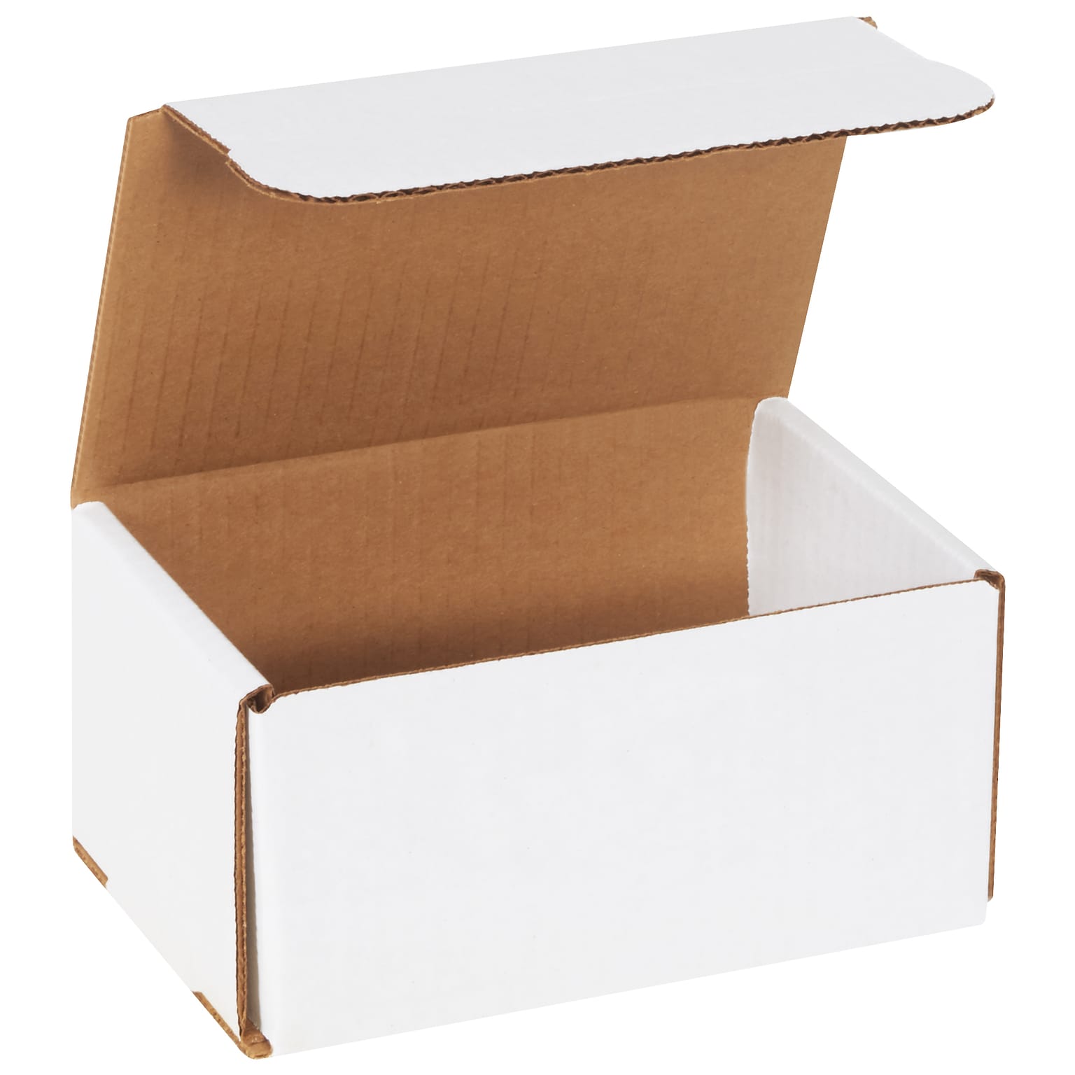 6 x 4 x 3 Corrugated Mailers, White, 50/Bundle (M643)