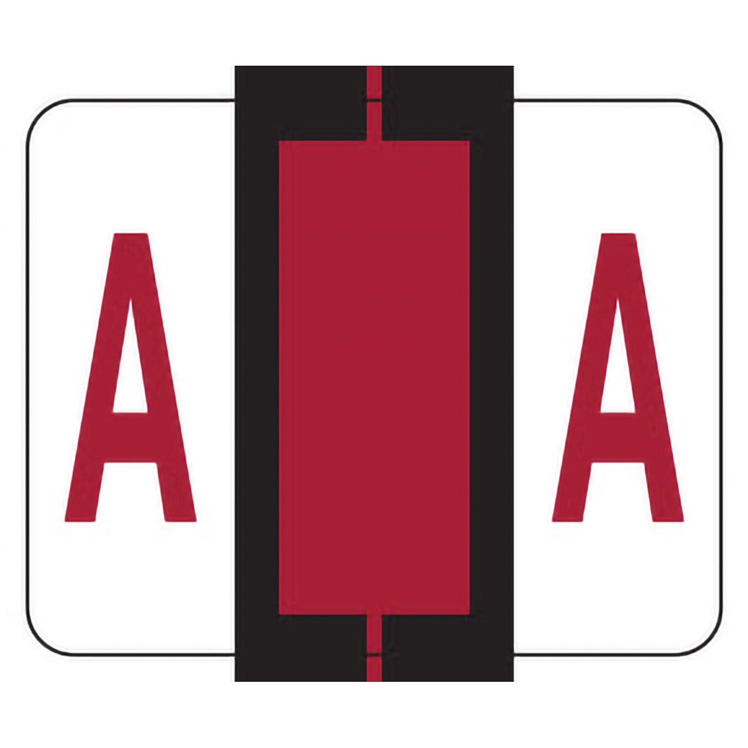 Medical Arts Press® TAB® Products Compatible Alpha Sheet Style Labels,  Letter A