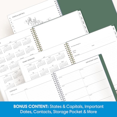 2027 Blue Sky 8.5" x 11" Weekly & Monthly Planner (164265)