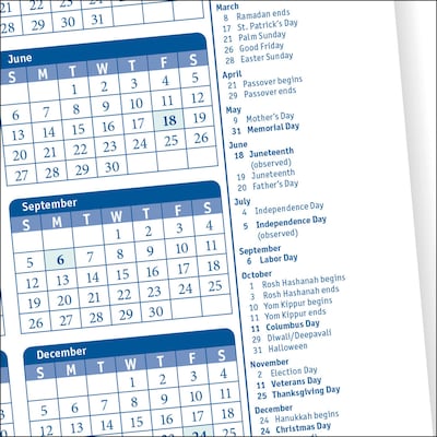 ComplyRight 2027 Time Off Request and Approval Calendar, 50 Forms/Pack (A0037)