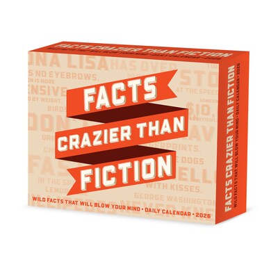 2026 Willow Creek Facts Crazier Than Fiction 6.2" x 5.4" Day-to-Day Calendar (55175)