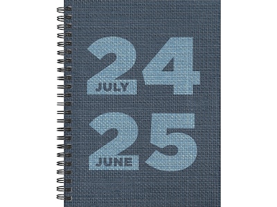 2024-2025 TF Publishing Elements Series Denim 6 x 8 Academic Weekly & Monthly Planner, Paperboard