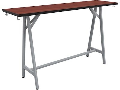 Safco Spark Teaming Table, 20 x 72, Biltmore Cherry (SPK7220SLBMCH)