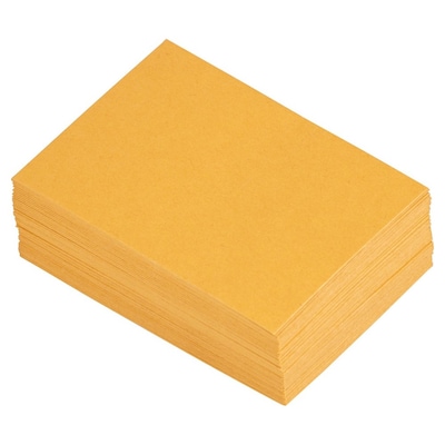 JAM Paper #4 Coin Envelope, 3" x 4 1/2", Brown Kraft, 50/Pack (356731206C)