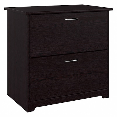 Bush Furniture Cabot 2 Drawer Lateral File Cabinet, Espresso Oak (WC31880)