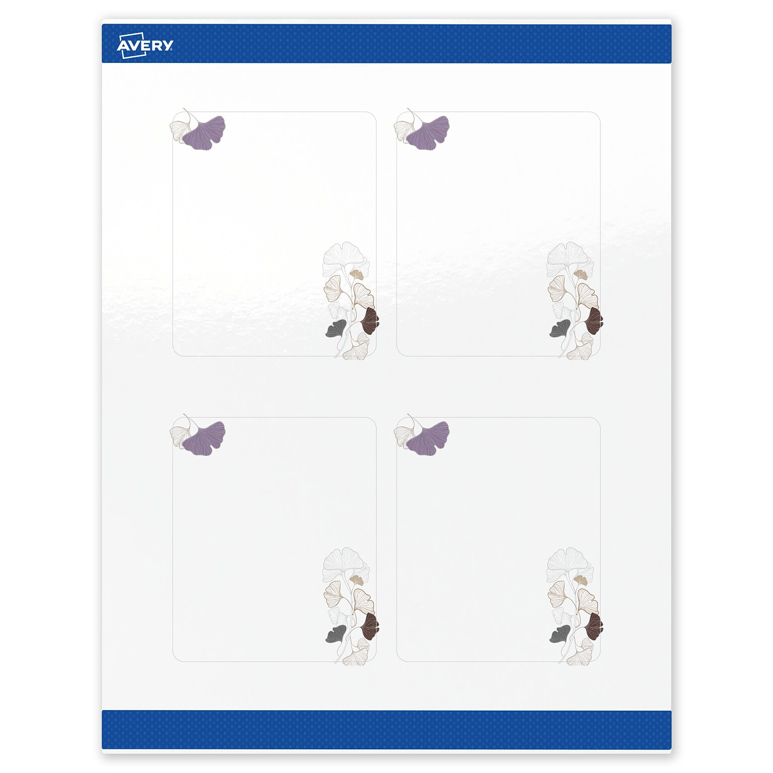 Avery Laser/Inkjet Rectangle Multipurpose Labels, 4 x 3-1/3, White, 40/Pack (S00-F46)