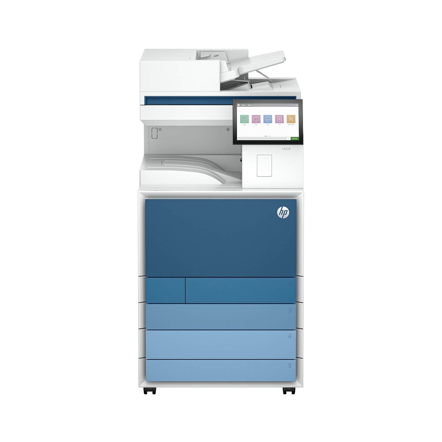 HP LaserJet Enterprise MFP 8801dn Color All-In-One Laser Printer, Best for Office (9S184A#BGJ)