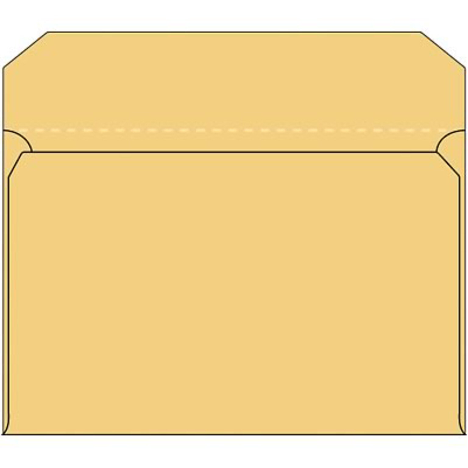 Quill Brand® Ungummed Side Opening Catalog Envelope, 10 x 15, Brown-Kraft, 100/Box (UG1015OS)