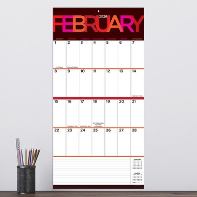 2026 TF Publishing Big Print 12" x 12" Monthly Wall Calendar (26-1104)