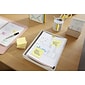 Post-it Sticky Notes, 3 x 3 in., 6 Pads, 100 Sheets/Pad, Lined, The Original Post-it Note, Canary Yellow