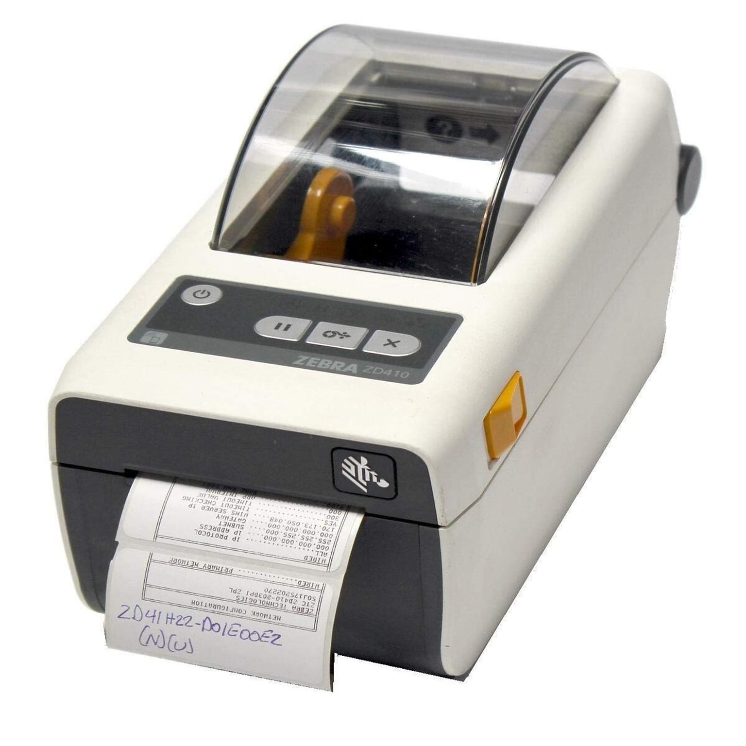 Zebra ZD411-HC Direct Thermal Healthcare Desktop Printer, White (ZD4AH22-D01E00EZ)