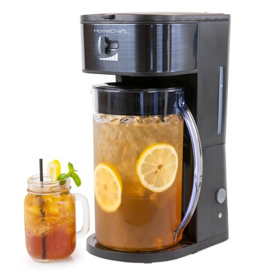 HomeCraft 12-Cups Automatic Drip Coffee Maker, Black (HCIT3BS)