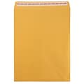 JAM Paper Self Seal Catalog Envelope, 12 x 15 1/2, Brown Kraft, 50/Pack (13034236I)