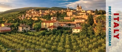 2027 Willow Creek Italy 15 x 6.5 Monthly Wall Calendar, Assorted Colors (64511)
