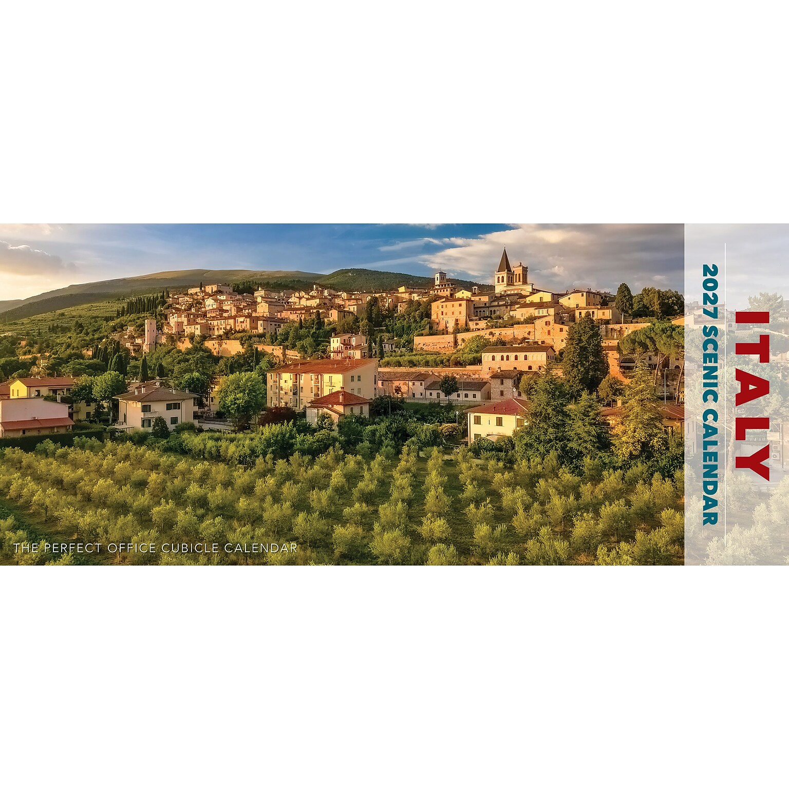 2027 Willow Creek Italy 15 x 6.5 Monthly Wall Calendar, Assorted Colors (64511)