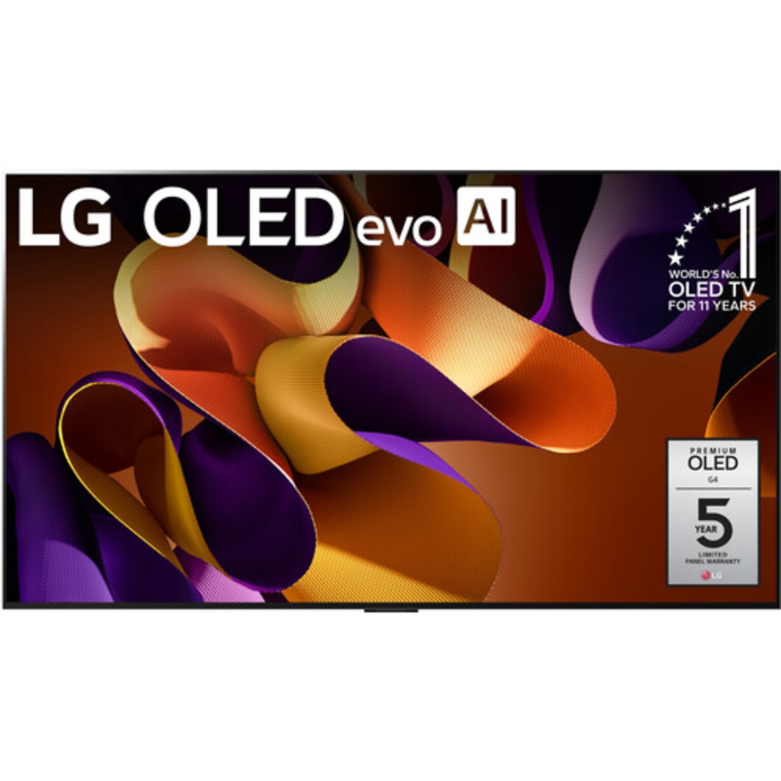 LG Evo G4 77 OLED 4K TV with WebOS 24 (OLED77G4WUA)