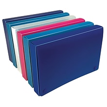 Better Office Products Index Card Case, 5 x 8, 6 Pack, Assorted Colors Will Vary (51706-6PK)