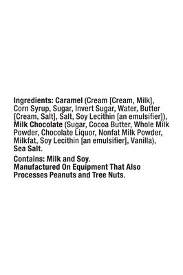 Sanders Snack Size Milk Chocolate Sea Salt Caramels Eggs, 7 oz. (MRY31146)