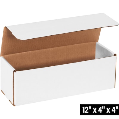 12 x 4 x 4 Corrugated Mailers, 50/Bundle (M1244)