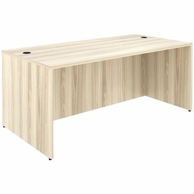 Lorell Essentials 70.9" W Executive Desk Shell, Modern Elm (LLR66301)
