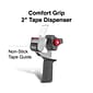 Staples Comfort Grip 2" Packing Tape Dispenser, Gray (CW56468)