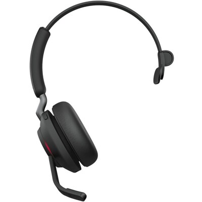 Jabra Evolve2 65 Wireless Bluetooth Mono On Ear Phone & Computer Headset, USB Type-A, MS Certified (26599-899-999-01)