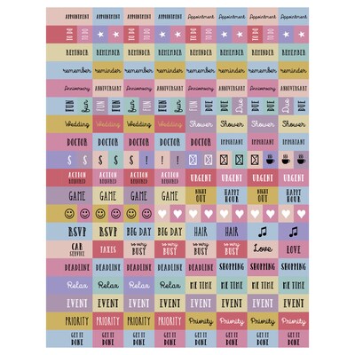 2025-2026 TF Publishing Biggest Blooms 9" x 11" Academic Year Weekly & Monthly Planner, Paperboard Cover (AY26-9704)