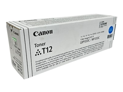 Canon T12 Cyan Standard Yield Toner Cartridge (5097C005AA)