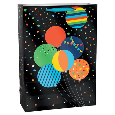 Party City Night of Balloons Super Large Gift Bag, Multicolored (AM170811-NS)