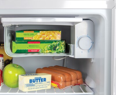 Igloo IRF16WH6A 1.6 Cu. Ft. Single Door Refrigerator with Freezer, White