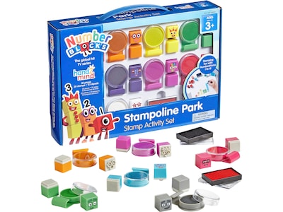 hand2mind Numberblocks Stampoline Park Activity Set (94563)