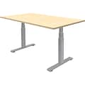 Fellowes Cambio 24.75-50.25H Adjustable Standing Desk, Maple (9788601)