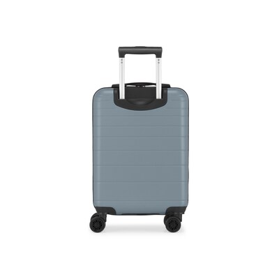 Bond Street Panoramic 3-Piece Hardside Spinner Luggage Set, Slate (HLG7503BS-SLATE)