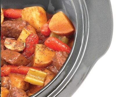 Betty Crocker 6-Qt Slow Cooker, Red (BC-4587R)