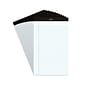 Staples Notepads, 8.5" x 14" (legal), Wide Ruled, White, 50 Sheets/Pad, Dozen Pads/Pack (ST57342)