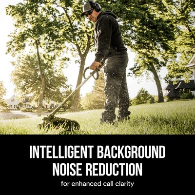 3M WorkTunes Connect and Solar Wireless Bluetooth Hearing Protector, 26 dB, Black (90573-DC)