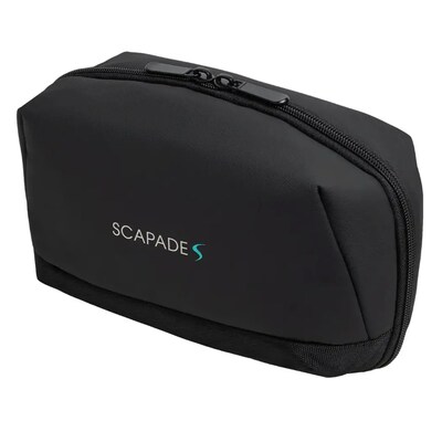 Scapade AirCase 9.25 Travel Pouch, Black (SCAPSTORG)