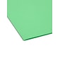 Smead FasTab Hanging File Folders, 1/3-Cut Tab, Letter Size, Green, 20/Box (64098)