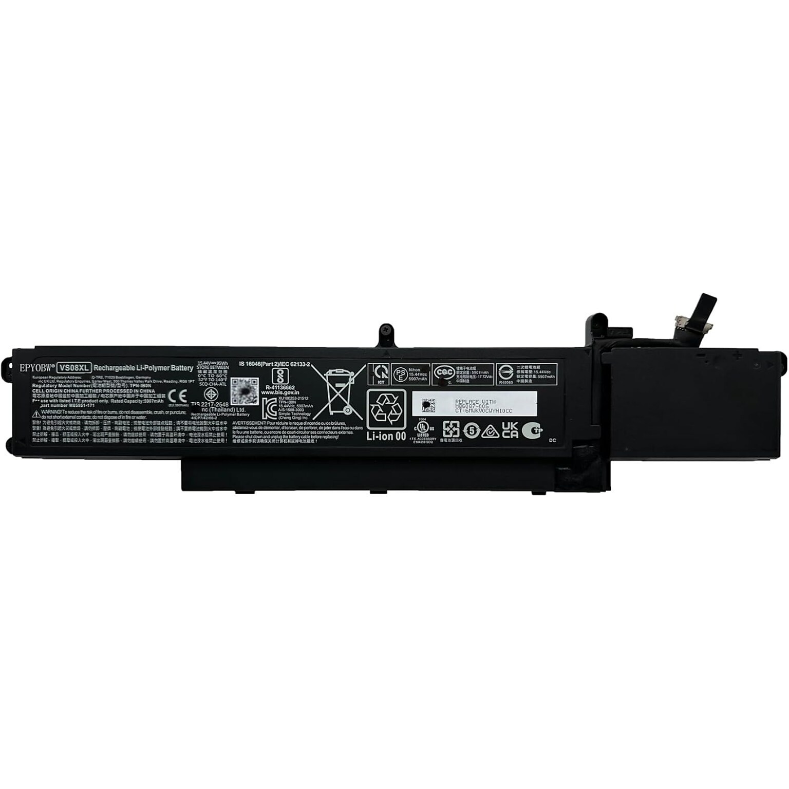 HP ZBook Lithium-Ion Laptop Battery for HP ZBook Fury 16 G9 & G10 Mobile Workstations (VS08XL)