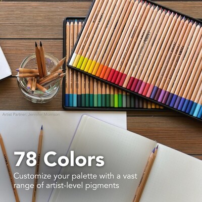 Lyra Rembrandt Professional Colored Pencils, Assorted Colors, 25/Set (LYXL2001240)