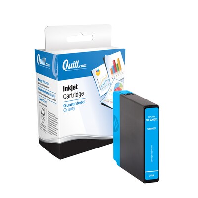 Quill Brand® Remanufactured Cyan High Yield Inkjet Cartridge Replacement for Canon PGI-2200XL (9268B