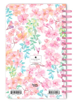 BrownTrout House of Turnowsky 5.25 x 8.25 Academic & Calendar Year Personal Organizer, Multicolore
