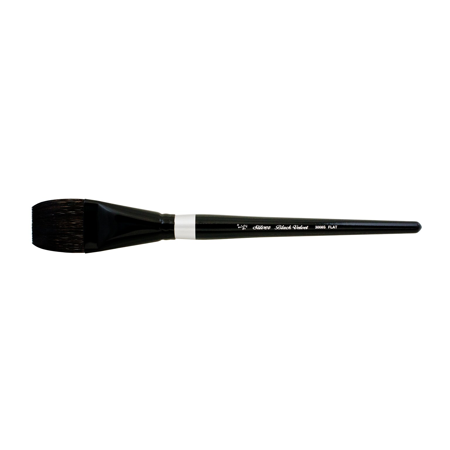 Silver Brush Black Velvet Brush, Square Wash Brush (SLV3008S112)