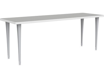 Safco Rumba Training Room Table, 24 x 72, Fashion Gray (RBA7224PGSLFNGY)