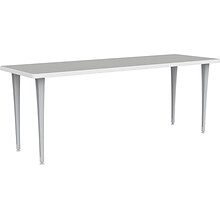 Safco Rumba Training Room Table, 24 x 72, Fashion Gray (RBA7224PGSLFNGY)