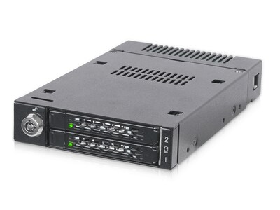 Icy Dock ToughArmor 3.5" SAS Solid Drive Mobile Rack (MB834M2K-B)